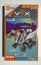 Hexbug Vex Robotics Build Genius Rover Explorer STEM Starter-60 pieces NEW