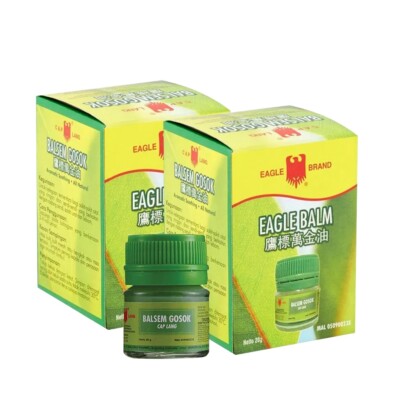 4 X Eagle Brand Balsem Gosok Cap Lang Balm /Joint pain with Arthritis 20g 