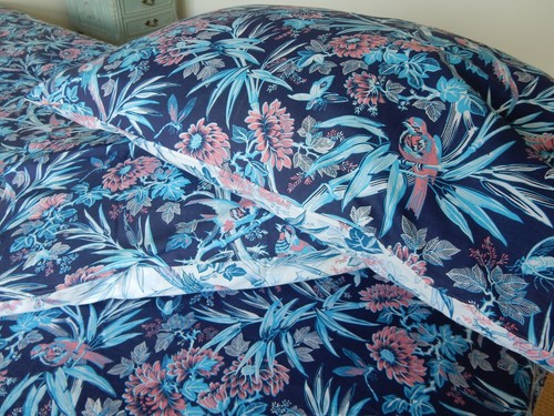 Matthew Williamson Butterfly Duvet Cover & 2 Pillowcases Set BIRDS & BAMBOO VGC - Picture 2 of 18