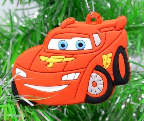 Disney's Cars Christmas Ornament Set of 12 Featuring Lightning McQueen — 第 3/4 张图片