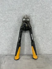 Fiskars PowerGear Bolt Cutter Handheld Crimper & Stripper Heavy Duty Steel Blade