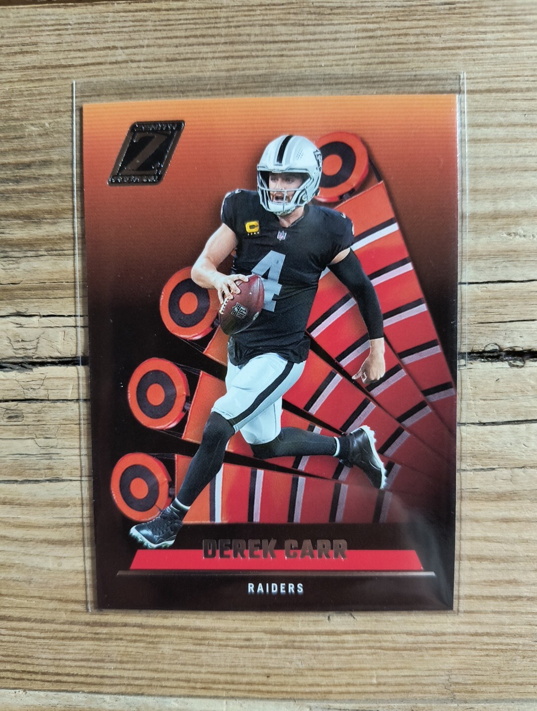 2022 Panini Zenith Base Derek Carr #83 Raiders Football Card 