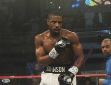 Michael B Jordan Signed 11x14 Photo Creed Rocky Autograph Beckett COA