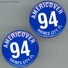 1994 Americover 94 Haines City, Florida Stamp Collectors Pin Pinback Button Lot