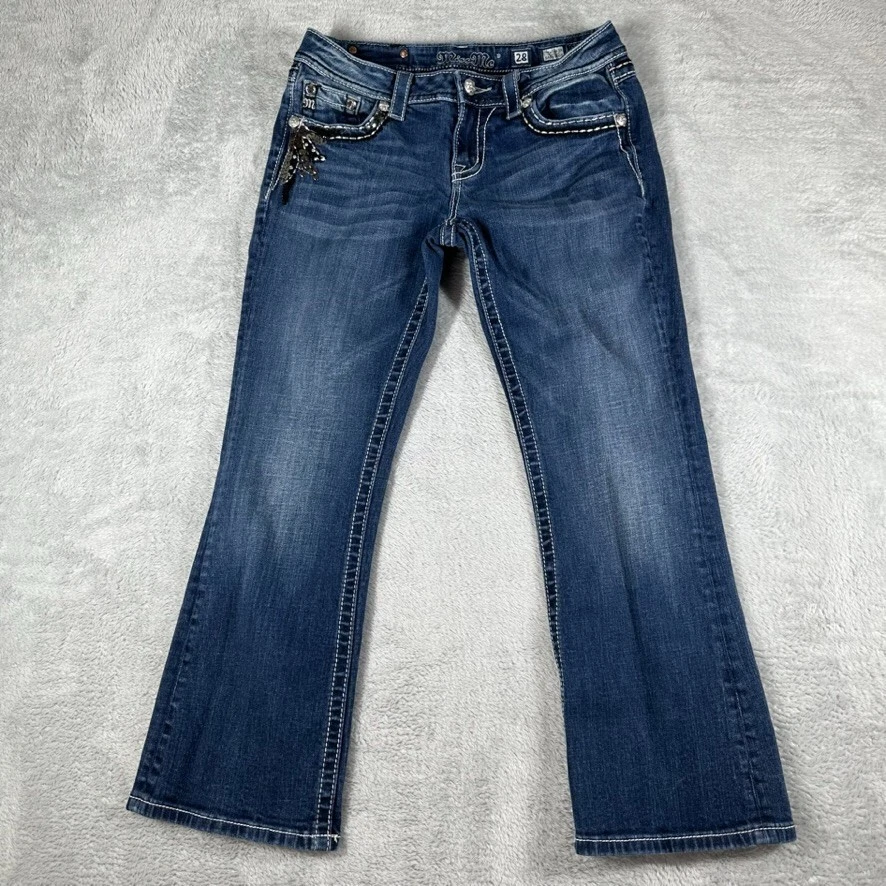 Miss Me 27 in Inseam Low (6.5-8.5 in) Rise Jeans for Women for