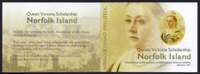 2007 Norfolk Island SG# 990 SB22 Queen Victoria Scholarship P&S booklet Mint MUH