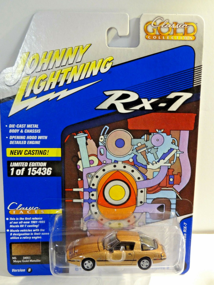 JOHNNY LIGHTNING - MAYA GOLD METALLIC - 1981 MAZDA RX-7 | eBay