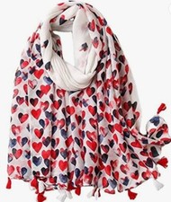 STOCK CLEARANCE Women's Shawl/ Hijab/ Scarf with Tassels