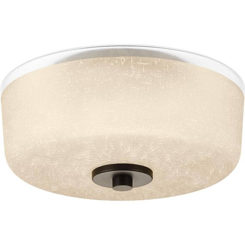 Progress Lighting Flush Mount Ceiling Lights 6.375" Circle Line Voltage Bronze - 第 1/7 張圖片