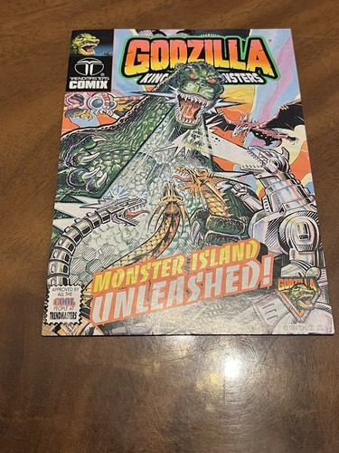 1994 GODZILLA KING OF THE MONSTERS TRENDMASTERS COMIX TOHO MINI COMIC RARE OOP