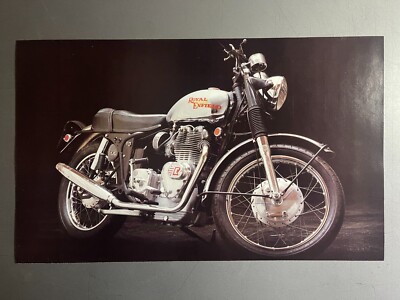 1962 Royal Enfield Motorcycle Picture, Print RARE!! Awesome