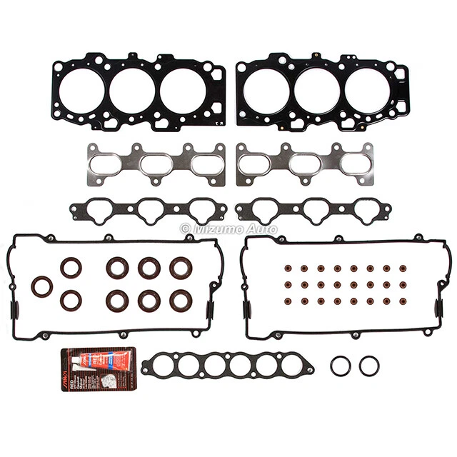 Full Gasket Set Bearings Rings Fit 01-06 Hyundai Sonata Tiburon Kia Optima 2.7 - Image 3 of 4