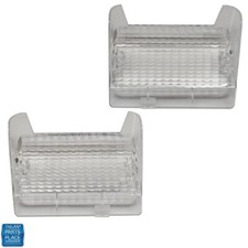 69 Oldsmobile Cutlass 442 Supreme Park Parking Light Lamp Lenses - Pair New 69 Oldsmobile Cutlass 442 Supreme Park Parking Light Lamp Lenses - Pair New
