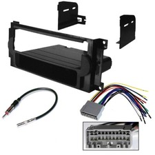 Single DIN Car Stereo Radio Dash Installation Kit For 2006-2008 Dodge RAM 1500