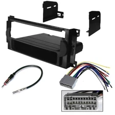 Single DIN Car Stereo Radio Dash Installation Kit For 2006-2008 Dodge RAM 1500