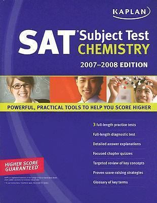 Kaplan SAT Subject Test: Chemistry 2007-2008 Edition by Kaplan