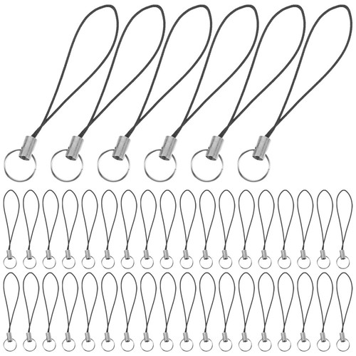100 Pcs Mobiltelefon Lanyard Schmuck Handykettenriemen Handy-Aufhängeband - Zdjęcie 3 z 12