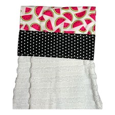 Watermelon - Handmade Hanging Kitchen Dish Hand Towel - 100 Cotton 244