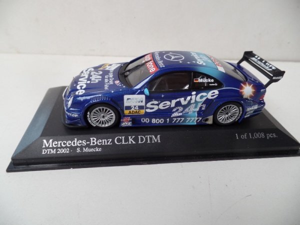 1/43 Minichamps MB Mercedes-Benz CLK DTM 2001 S.Mücke