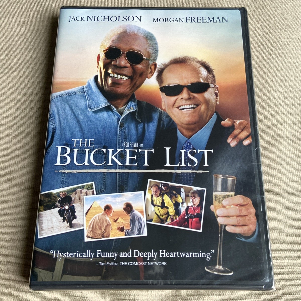 The Bucket List (DVD NEW 2007) Drama Comedy Jack Nicholson Morgan