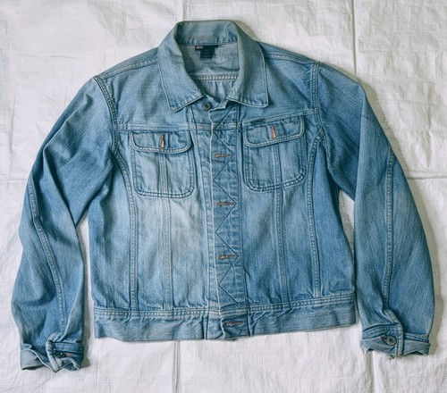 DIESEL Men Denim Jacket Trucker Blue 