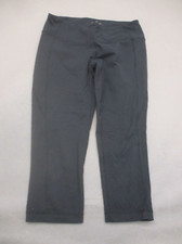 ATHLETA Size M Womens Black High Rise Training Workout Yoga Crop Leggings 246