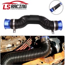 Universal 3 Flexible Car Cold Air Intake Hose Filter Pipe Telescopic Tube Kit