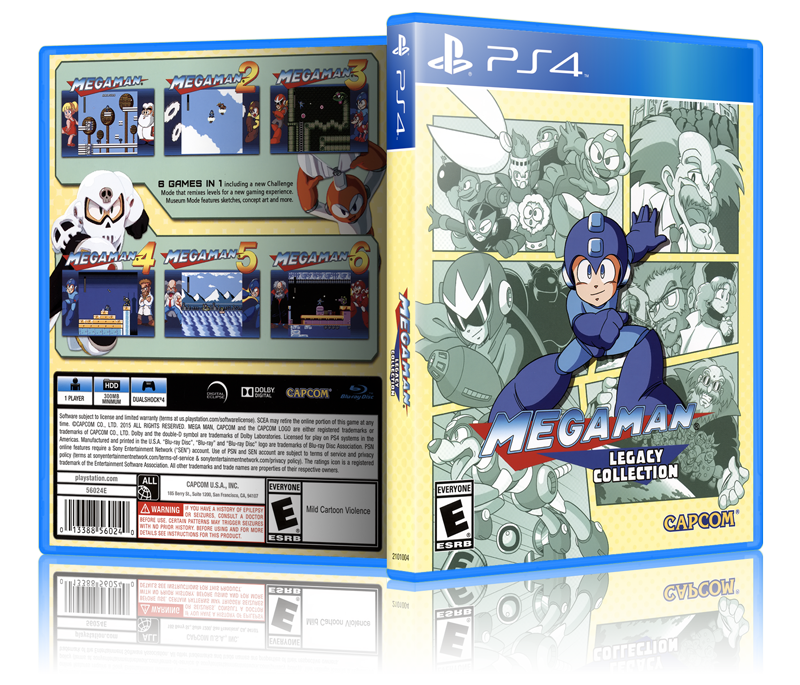 Mega Man Legacy Collection Sur PS4 – Neuf Sous Blister, Version US