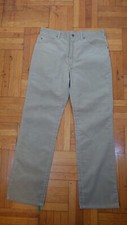 Vintage Lee 200 union made beige corduroy Straight leg :W32-L30