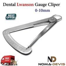 Orthodontics Dental Lwanson Gauge Crown Caliper Diamond Measuring Tool BEADEN®