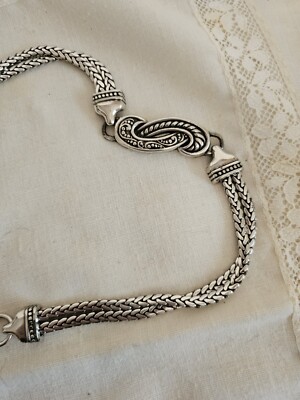 Elegant Silver Heart Chain Belt from Brighton Brighton | Accessories | Elegant Silver Heart Chain Belt  main image 4