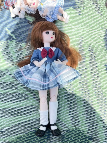 BJD 12" 1/6 Doll Full Set With Dress & Shoes - Picture 6 of 6