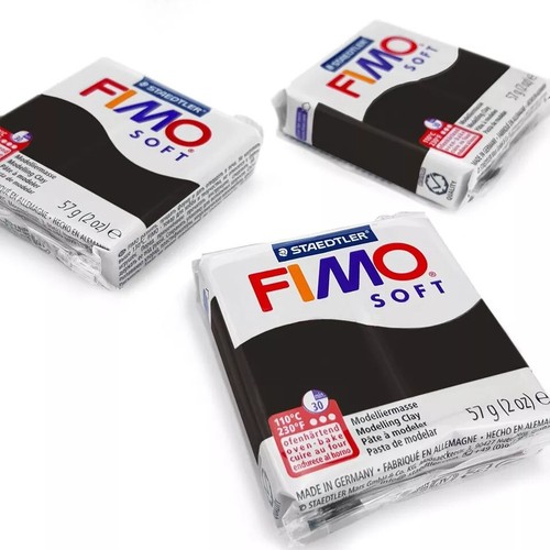 New Fimo Soft 57g Polymer Moulding Modelling Oven Bake Clay - Picture 3 of 24