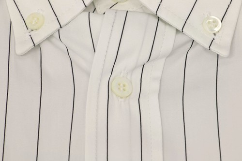 NWT Brunello Cucinelli Men's "Slim Fit" Pinstripe Button-Down Dress Shirt M A248 - Picture 7 of 9