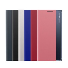 Fr Samsung Galaxy S23 Ultra S22 S21 S20 S10 S9 S8 View Window Magnetic Flip Case