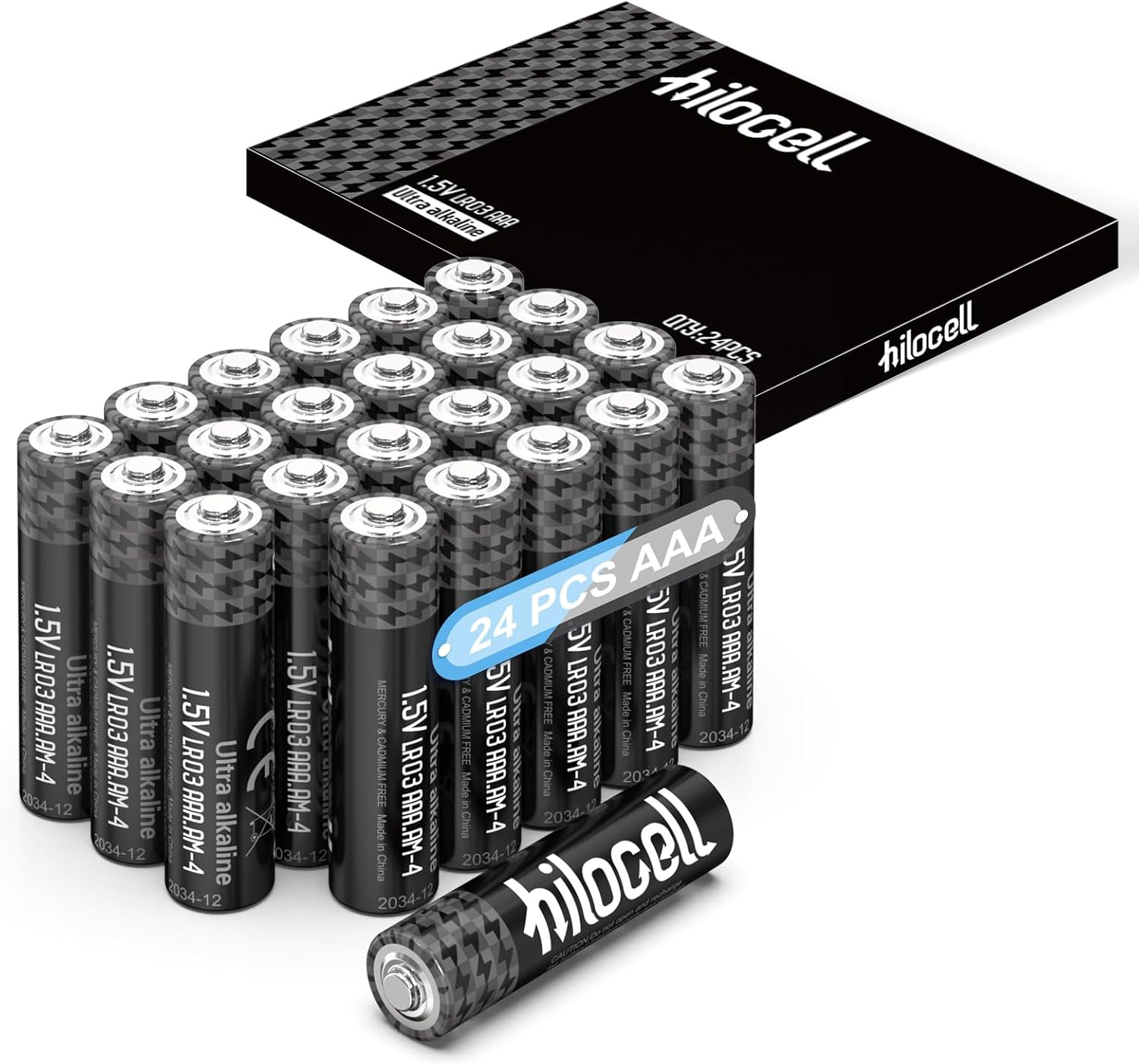 MAX AAA Batteries (24 Pack) Triple a Alkaline Batteries-image