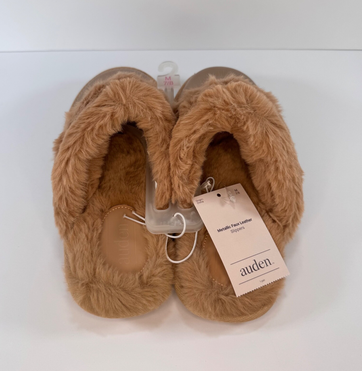 PANTOFOLA D’ORO Auden Ciabatte Donna in Ecopelle Metallizzata Taglia M 7 8