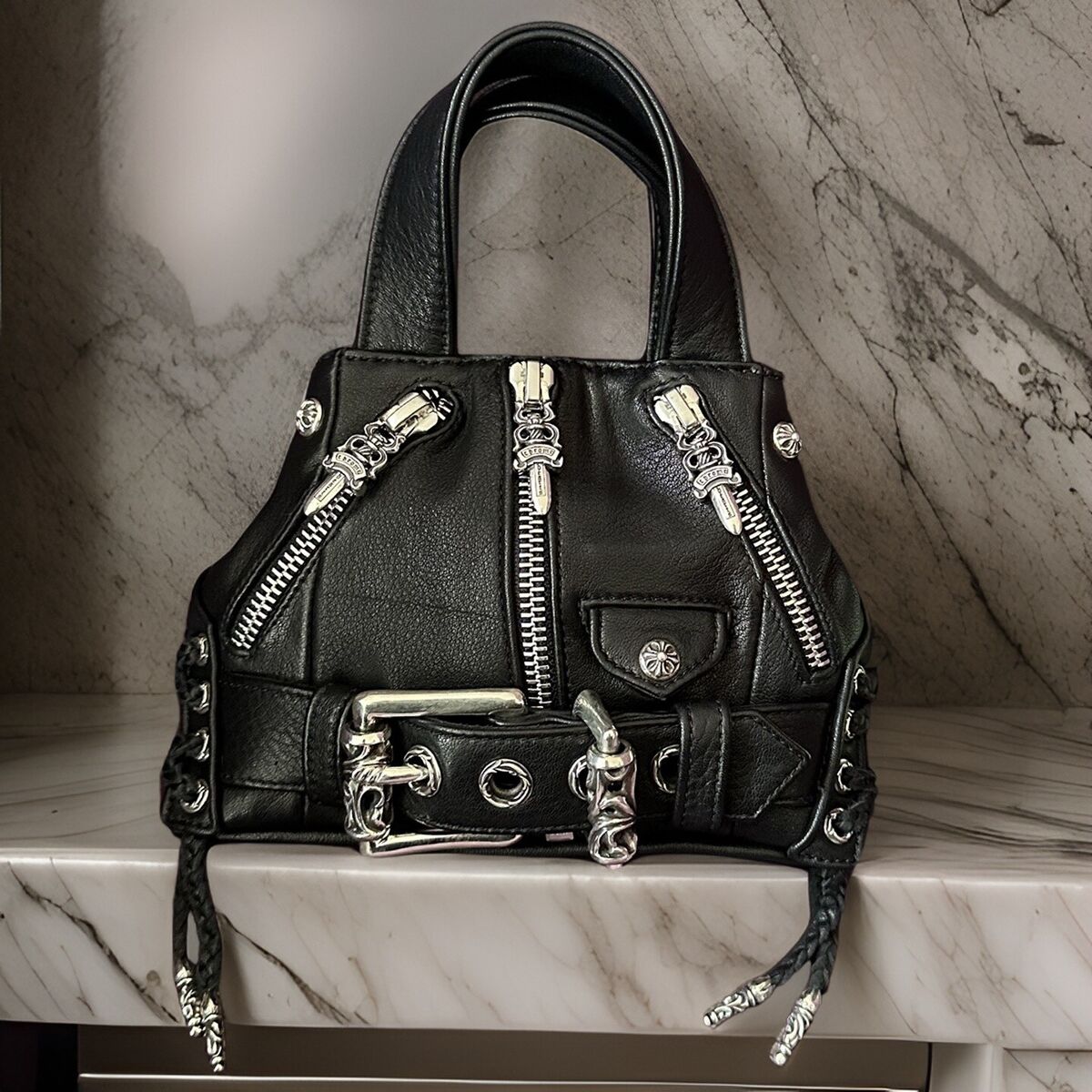 Chrome Hearts JJ Dean Leather Bag 【Brand New】In Hand Ready Chrome Hearts JJ Dean Leather Bag 【Brand New】In Hand Ready