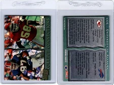 1993 Pro Select College Connections DERRICK THOMAS CORNELIUS BENNETT #CC6 UAB