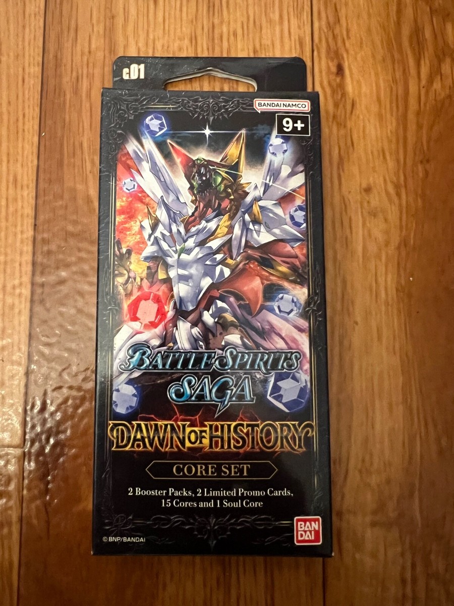Battle Spirits Saga Card Game Dawn of History Core Set Box C01