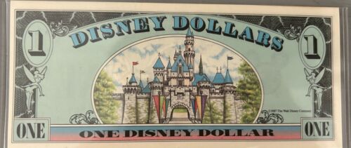 1987 DISNEY DOLLARS "WAVING MICKEY"- "A" INAUGURAL SERIES - Picture 2 of 3