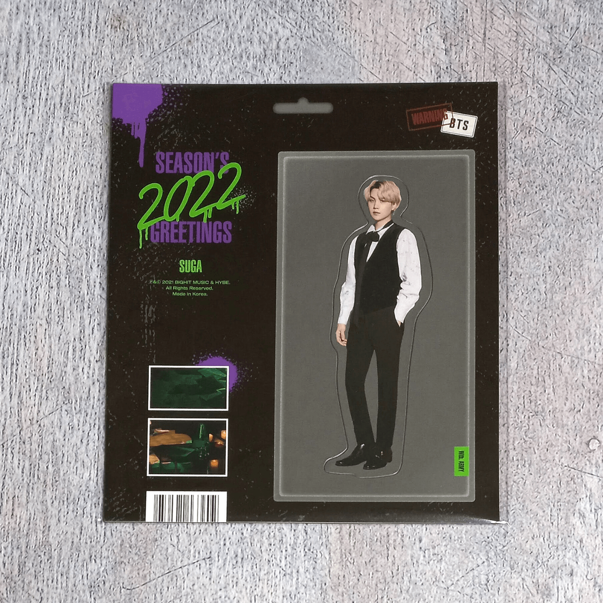 BTS 2022 Season's Greetings Paper Magnet Photo Card Postcard ID