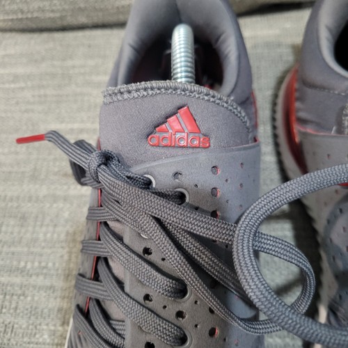 Adidas Adicross Bounce Men's Size 9.5 Golf Shoes AC8212 Gray Red Spikeless Niuhi - Picture 9 of 13