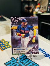 2025 Topps Series 1 CELEBRATION Training Grounds Ronald Acuña Jr. #TG-16 BRAVES