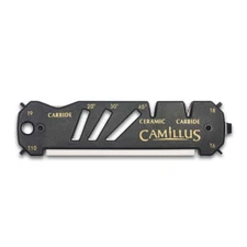 Camillus Glide Knife Blade Hook Carbide Multi-Angle Sharpener & Screwdriver