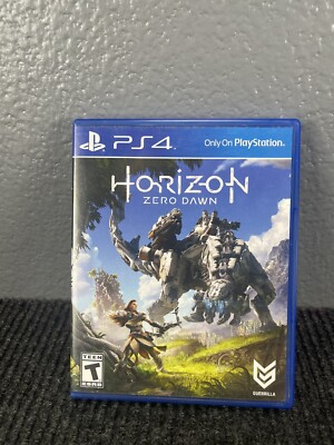Horizon Zero Dawn PS4 (PlayStation 4, 2017) W/Insert