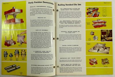 1978 Vintage DANLY PRECISION Standard Die Sets Catalog | eBay