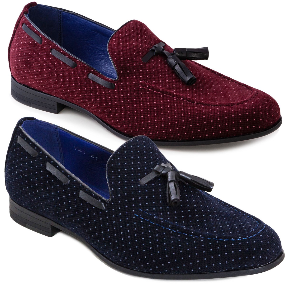 Men's Shoes College Moccasin Eco-Leather Suede Velour Formal