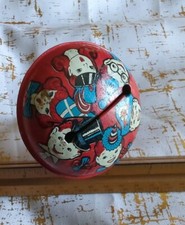 ANTIQUE HOWDY DOODY TIN TOY NOISEMAKER BELL NYE CHILD VTG RARE