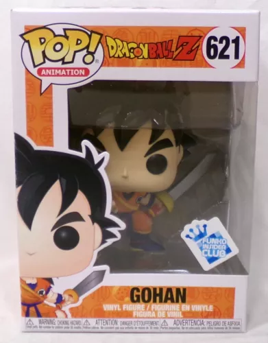 Funko Pop Dragon Ball Z 621 Gohan Funko Insider Club Vinyl Figure